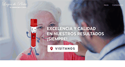 Desktop Screenshot of lablagosdeplata.com